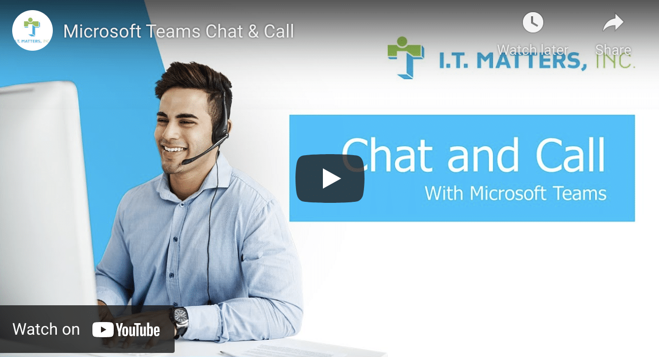 how to call on teams chat